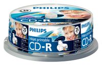 CD-R Philips 80Min 700MB 52x IW SP (25)