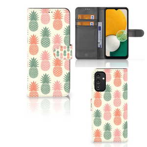 Samsung Galaxy A14 5G Book Cover Ananas