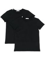 Dolce & Gabbana Kids t-shirt à patch logo - Noir - thumbnail