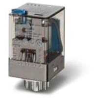 Finder Serie 60 Industriële relais, 60 VDC, 3 contacten, toetsen + display