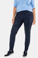 Ulla Popken Jegging Sienna, suède look, ritssluiting opzij - Grote Maten