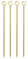 Paderno Cocktailprikkers BAR - Goud - 10 cm - 4 stuks - thumbnail