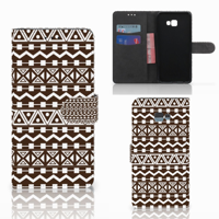 Samsung Galaxy J4 Plus (2018) Telefoon Hoesje Aztec Brown