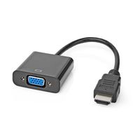 Nedis HDMI male naar VGA female 15p + 3,5mm mini-jack verloopadapter - thumbnail