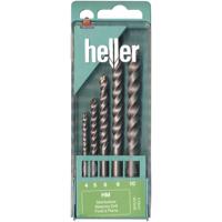 Heller Tools 17745 0 Steen-spiraalboorset 5-delig 4 mm, 5 mm, 6 mm, 8 mm, 10 mm Cilinderschacht 1 set(s) - thumbnail