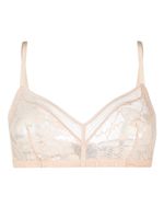 ERES Royal lace triangle bra - Tons neutres