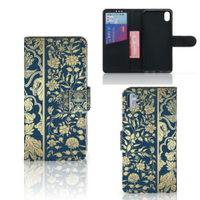 Xiaomi Redmi 7A Hoesje Beige Flowers - thumbnail