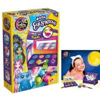 Lisciani - MOON ACADEMY - Moon Eyeshadows - Oogschaduwcassette voor kinderen vanaf 7 jaar - Je eigen cosmetica maken - Gepersonaliseerd palet - Verjaardagscadeau