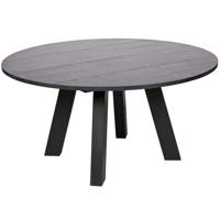 ESTO GmbH Rhonda eettafel, olie-zwarte nacht, breedte diepte: 150 cm hoogte: 75 cm