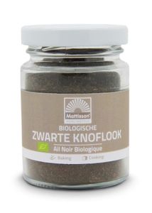 Mattisson Biologische zwarte knoflook bio (100 gr)