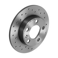 Remschijf BREMBO XTRA LINE BREMBO, Remschijftype: Geperforeerd: , u.a. für Seat, Audi, Skoda, VW