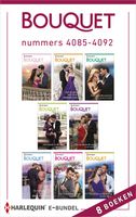 Bouquet e-bundel nummers 4085 - 4092 - Lynne Graham, Jennie Lucas, Michelle Conder, Pippa Roscoe, Clare Connelly, Dani Collins, Angela Bissell, Rachael Thomas - ebook - thumbnail