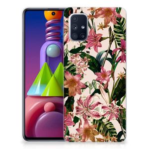 Samsung Galaxy M51 TPU Case Flowers