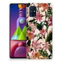 Samsung Galaxy M51 TPU Case Flowers