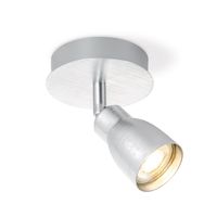 Home sweet home alba LED opbouwspot Ø 11,5 cm aluminium - thumbnail