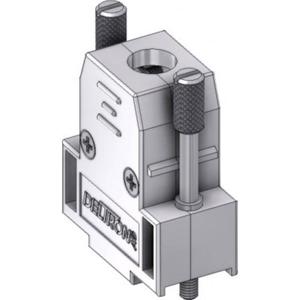 Deltron Connectors Deltron CTLM09M3 D-sub behuizing Aantal polen: 9 Kunststof, gemetalliseerd 180 ° Metaal 1 stuk(s)