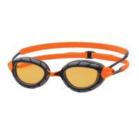 Zoggs Predator polarized ultra zwembril zwart/oranje