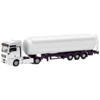 Herpa 013819 N Vrachtwagen MAN TGX XXL tankopleggercombinatie - minikit - thumbnail