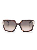 Etnia Barcelona lunettes de soleil Sarria à monture carrée - Marron