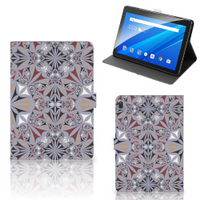 Lenovo Tab E10 Leuk Tablet hoesje Flower Tiles - thumbnail