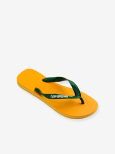 Teenslippers voor kinderen Brasil Logo HAVAIANAS® geel