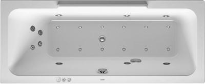 Duravit DuraStyle Systeembad 130 liter Acryl 160x70 cm Wit