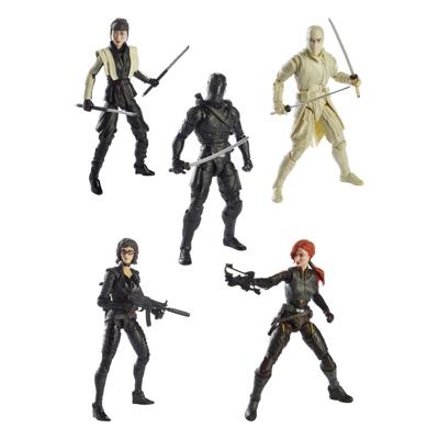 G.I. Joe Classified Series Snake Eyes: G.I. Joe Origins Action Figures 2021 Wave 3 Assortment (6)