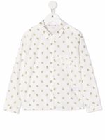 Bonpoint blouse Pea en coton biologique - Blanc