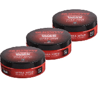 Fonex Gummy Styling Wax Ultra Hold 3-Pack