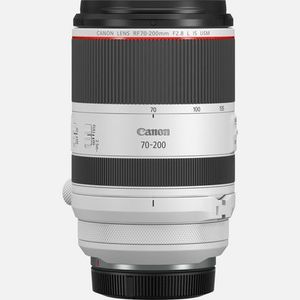 Canon RF 70-200mm F2.8L IS USM MILC/SLR Telezoomlens Zwart, Wit