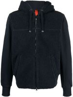 Parajumpers Moegli fleece zip-up hoodie - Bleu - thumbnail