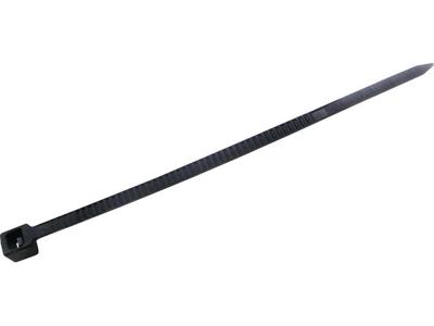 TRU COMPONENTS 1577940 Kabelbinder 80 mm 2.50 mm Zwart Hittegestabiliseerd 100 stuk(s)