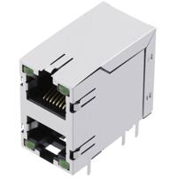 encitech RJJS-88-A403-EJH-016 RJ45-connector 3260-0017-25 Bus, inbouw verticaal Aantal polen 8P8C Metaal 1 stuk(s) - thumbnail