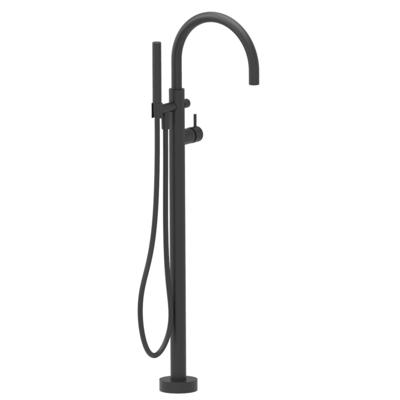 Salenzi Giro vrijstaande badkraan mat zwart Salenzi Giro vrijstaande badkraan mat zwart