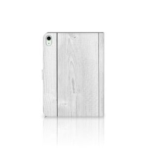 iPad Air (2020/2022) 10.9 inch Tablet Book Cover White Wood