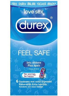 Durex Feel Safe Condooms - 6 stuks
