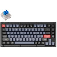 Keychron V1-C2 gaming toetsenbord RGB leds, 75%, Double-shot PBT, hot swap, Knob - thumbnail