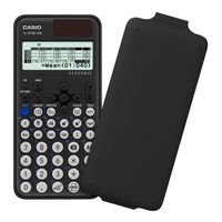 Casio FX-87DE CW Technische rekenmachine Zwart Aantal displayposities: 10 werkt op batterijen, werkt op zonne-energie (b x h x d) 77 x 10.7 x 162 mm - thumbnail