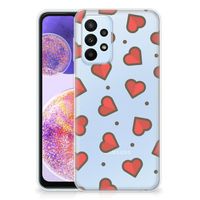 Samsung Galaxy A23 TPU bumper Hearts - thumbnail