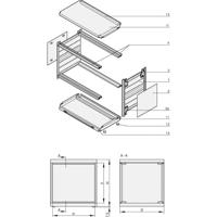 Schroff 24571585 19 installatiebehuizing Meerdere kleuren 1 stuk(s)