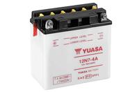 YUASA Batterij 12N7-4A open zonder zuur
