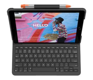 Logitech Slim Folio Apple iPad (2021/2020) Toetsenbord Hoes QWERTY