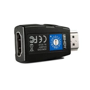 Lindy 32114 kabeladapter/verloopstukje HDMI Type A Zwart