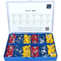 Vogt Verbindungstechnik 4045 Assortiment kabelschoenen 0.50 mm² - 6 mm² Rood, Blauw, Geel 520 stuk(s) - thumbnail