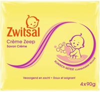 Zwitsal Crème Zeep - 4x90 gr