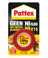 Pattex Geen Spijkers en Schroeven Tape, 120 kg - thumbnail