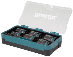 Makita E-16592 krachtdop Krachtdoppenset Zwart, Blauwgroen