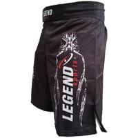 Legend Sports Kickboksshort Mma Dryfit Zwart Maat S