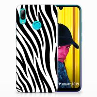 Huawei P Smart 2019 TPU Hoesje Zebra - thumbnail