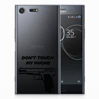 Sony Xperia XZ Premium Silicone-hoesje Pistol DTMP